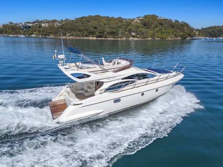 Azimut 43 — Флайбридж 12–18 м, доставка из Китая