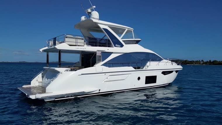 Azimut 60 Fly — Премиум-флайбридж 18–24 м, доставка из Китая