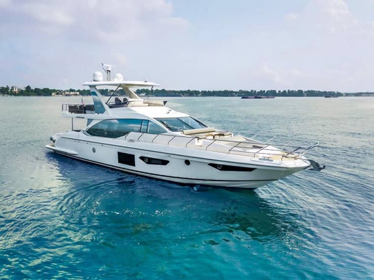 Azimut 66 Fly — Премиум-флайбридж 18–24 м, доставка из Китая