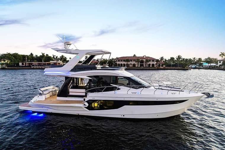 Galeon 500 Fly — Флайбридж 12–18 м, доставка из Китая