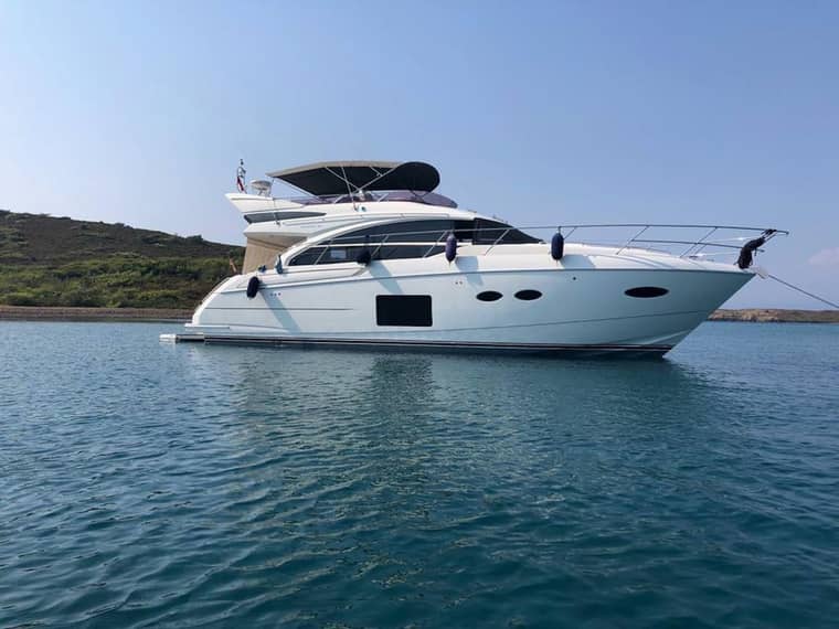 Princess 52 — Флайбридж 12–18 м, доставка из Китая