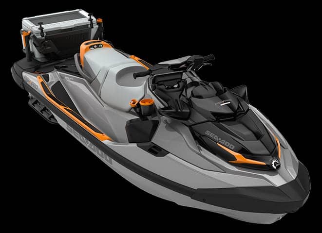 FishPro Trophy 170 — гидроцикл, Shark Grey / Orange Crush